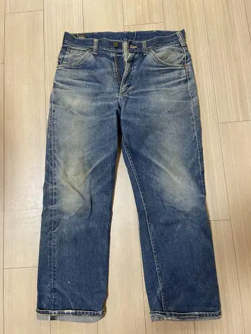 빈티지 60's Lee 101z 사이드 블랙 택 33