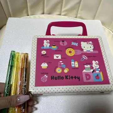 123 헬로키티 문구 세트