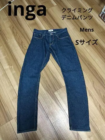 inga 스트레이트 데님 S 다크 블루