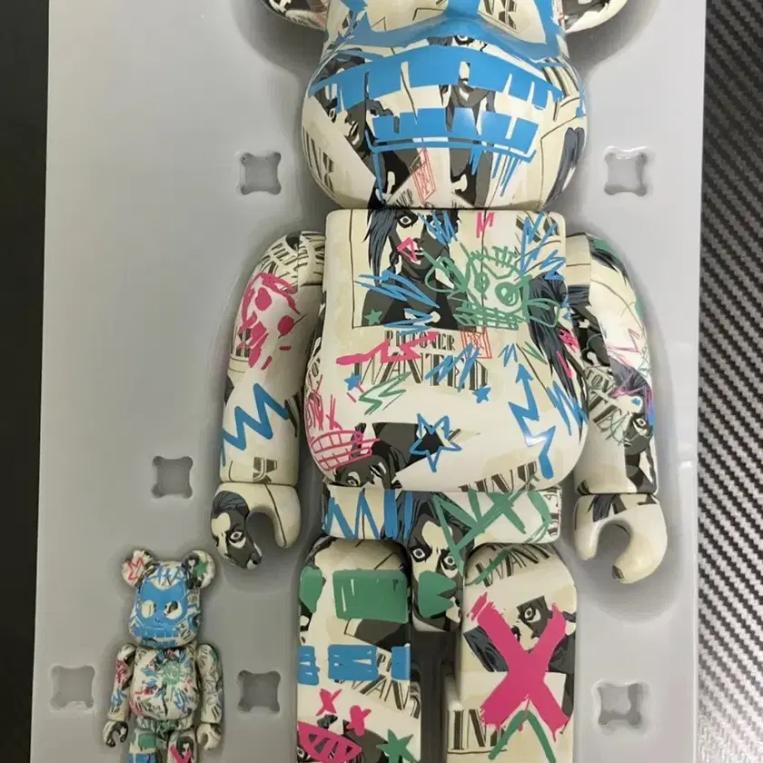 その他 BE@RBRICK ARCANE JINX 100% & 400% Bearbrick x Riot Games Jinx 100% 400% Set Arcane League of
