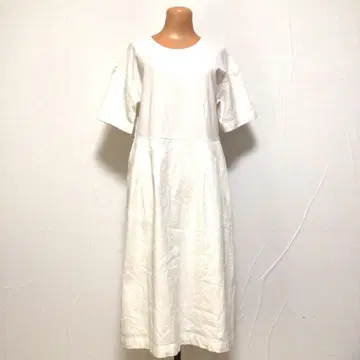 PAR ICI 팰리시 롱 원피스 화이트 프리