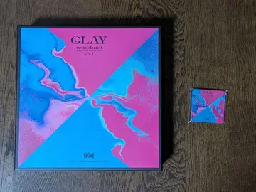 GLAY whodunit 패키지 & 냅색 & 캔뱃지 세트