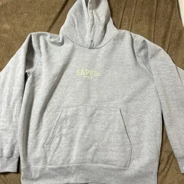 SAPEur 그레이 후드티