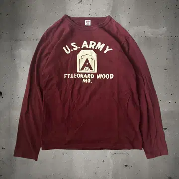 BARNS US ARMY 롱 T 아메카지