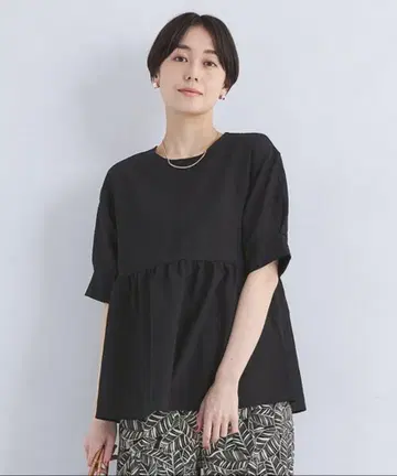 그린 라벨 릴랙싱 드라이 축구 페플럼 풀오버 블랙