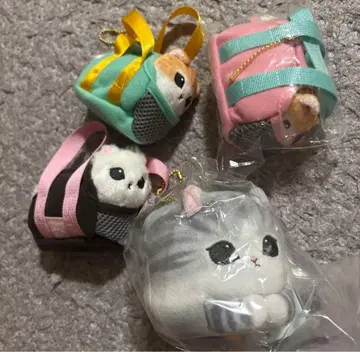 모프 샌드 mofusand 외출용 백에 들어가는 냥코 봉제 인형