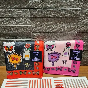ANNA SUI HELLO KITTY 안나수이 헬로키티 대형 손수건 2장
