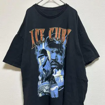 ICE CUBE 아이스 큐브 랩 티셔츠 랩 티 블랙 XL