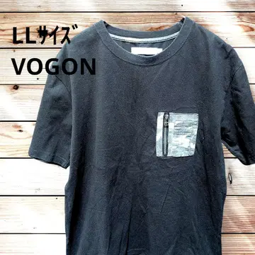 카모플라쥬 포켓 부착 다크 그레이 티셔츠 vogon