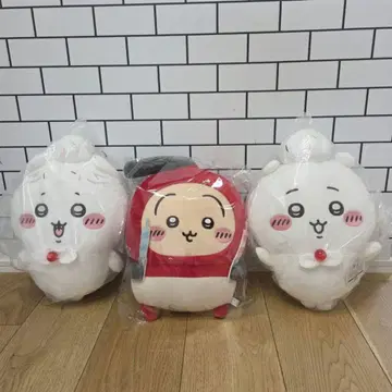 치이카와 (먼작귀) 생일 BIG 봉제 인형 전 3종 컴플리트 세트