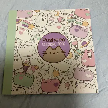 Pusheen COLORING BOOK 푸신 색칠하기 책 고양이