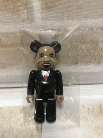오바마 대통령 베어브릭 피규어 곰 귀