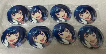 앙스타 사기리 에무시 캔뱃지 8개 세트