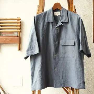 still by hand SH03212 린넨 반팔 셔츠