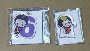 하이큐! 아토레 아키하바라 트레이딩 아크릴 키링 아크릴 블록