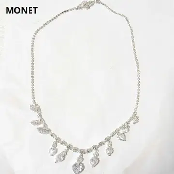 반짝반짝 MONET 목걸이 큐빅 흔들리는 빈티지