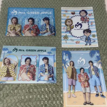 Mrs. GREEN APPLE 로손 비주얼 시트 컴플리트!