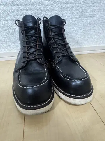 레드윙 8849 블랙 프레리 모크 토 차심 9.5