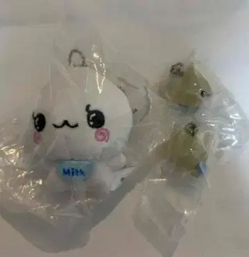 Milk 봉제 인형/마스코트 키체인 포함