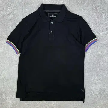 uniform experiment 피케 셔츠 [M] 블랙 컬러풀 골프