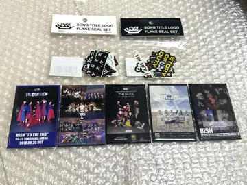 BiSH 캔뱃지 플레이크 씰