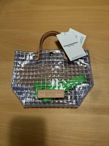 The Container Shop 클리어 백 숄더 벨트 포함