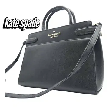 미사용급 kate spade 블랙 핸드백 숄더백