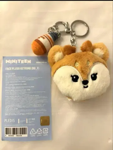 MINITEEN 팝업 페이스 키링 세븐틴 조슈아