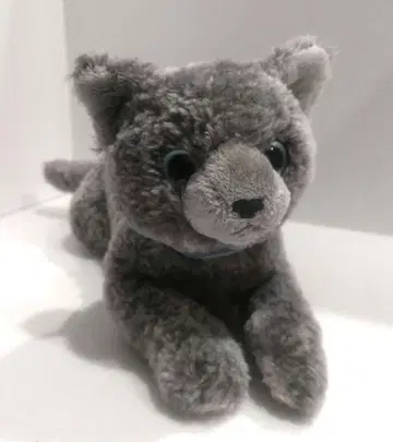 선 레몬 무릎 고양이 러시아 블루 봉제 인형 고양이 SUN LEMON