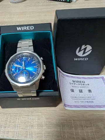 WIRED VK63C 크로노그래프 손목시계
