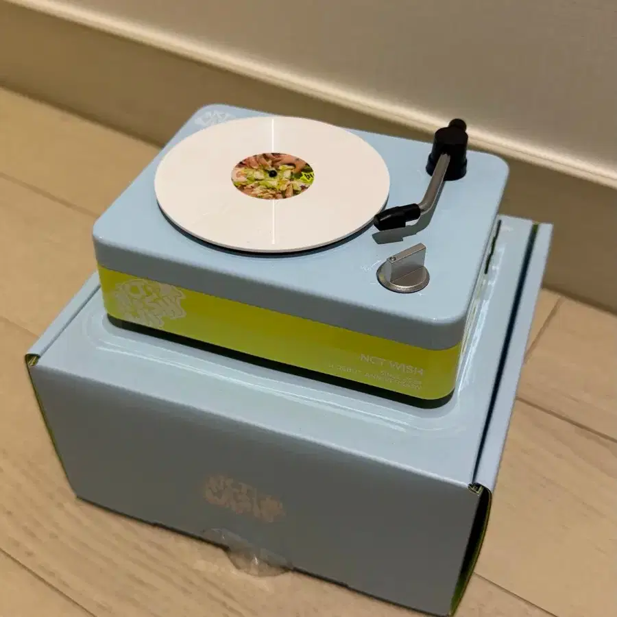 Nct Wish Riku Turntable Bluetooth Speaker 1st Anniversary #엔시티