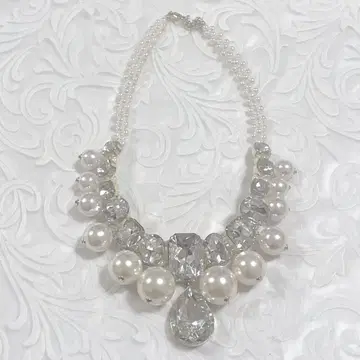 비즈 목걸이