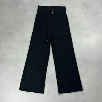 오라리 FINX DUCK PAINTER PANTS 하이 웨스트 팬츠