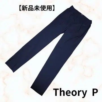[미사용 새상품] 택 포함 띠어리 썸머 울 팬츠 네이비 계열 P