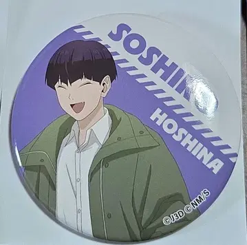 호시나 소우시로 부트 캠핑 캔뱃지