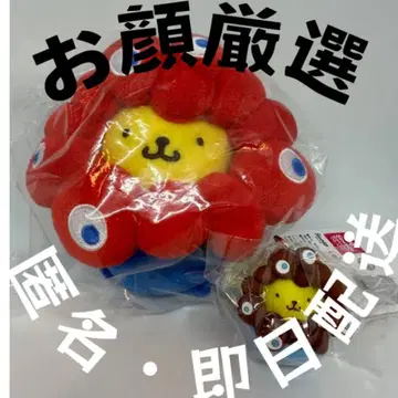 폼폼푸딩 akuaku 카라비너 봉제 인형 따라하기 입체 마스코트 키링