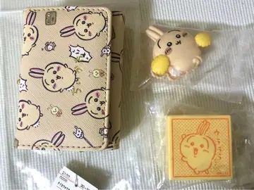 치이카와 토끼 아베일 가마구치 지갑 클립 스탬프 도장 시마무라