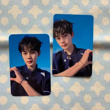 ZB1 제베원 김규빈 sweat 사노쿠 사전 녹화 트레이딩 카드 2장