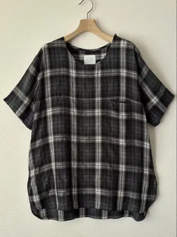 [레어] VICTIM CHECK SHIRTS TEE