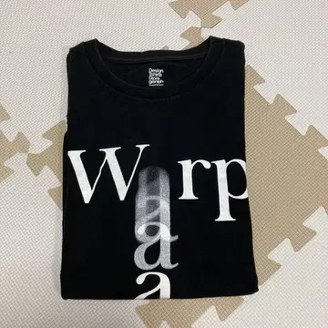 WARP 초레어 warp 그라니프 graniph 블랙 티셔츠 M 블랙