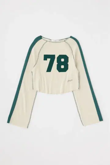 MOUSSY NUMBER BELL SLEEVE LS 티셔츠