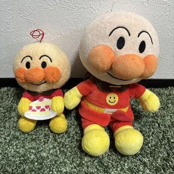 [중고품] 호빵맨 봉제 인형 인형 키링