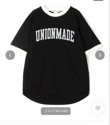 UNION LAUNCH 링거 티셔츠 유니온 런치