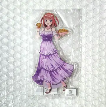 5등분의 신부 RAFFLE 하와이 여행 복권 아크릴 스탠드 나카노 니노