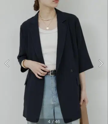 GALLARDAGALANTE 하프 슬리브 자켓