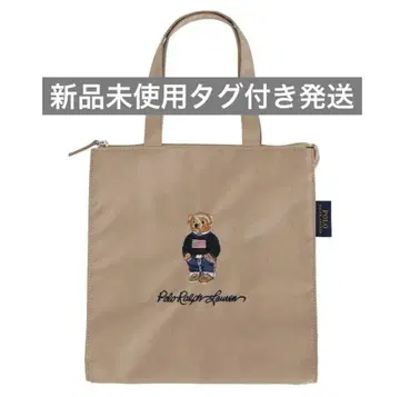 최신작! [새상품] 랄프 로렌 폴로 베어 토트백