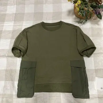 디노스 DAMA 컬렉션 빅 포켓 풀오버 카키