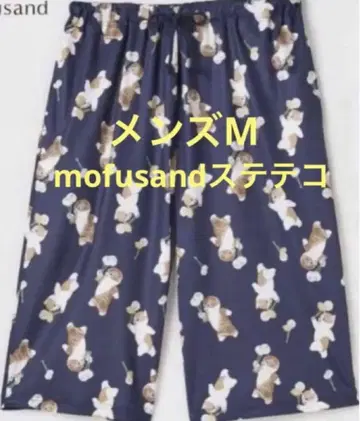 mofusand 모프 샌드 스테테코 꽃 고양이 남성용 M 사이즈 새상품