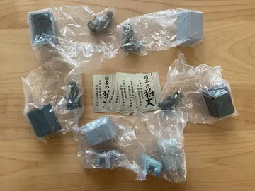 일본의 코마이누 전 6종 세트 아쿤 컴프 피규어 가챠폰