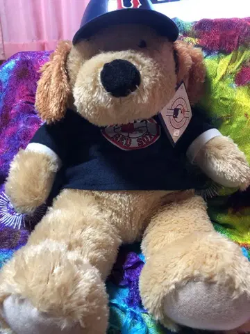 보스턴 레드삭스 dog staff/봉제 인형/메이저 리그